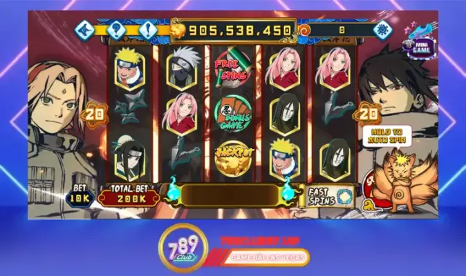 Giải mã sức hút khó chối từ của game nổ hũ Naruto Slot