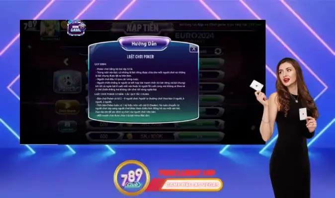 Hướng dẫn cách chơi game bài Poker online thắng lớn