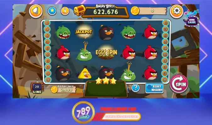 Hướng dẫn chinh phục Angry Bird Slot tại cổng game 789Club