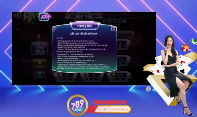 Luật chơi Tiến Lên Miền Nam tại cổng game 789Club chi tiết