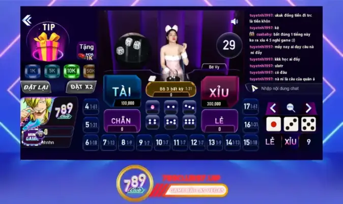 Tài Xỉu Livestream 789Club có gì hay?